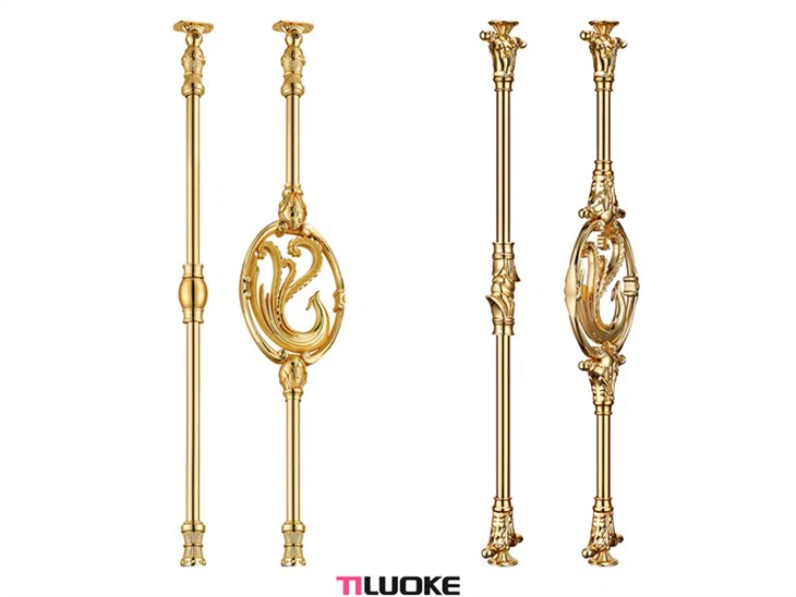 brass stairs spindles