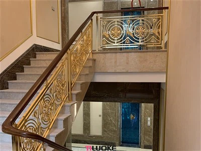 Indoor Aluminum Stair Railing
